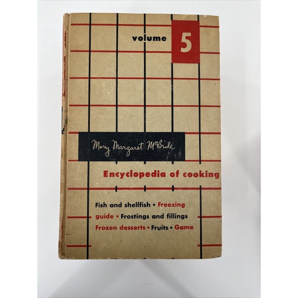 Mary Margaret McBride Encyclopedia Of Cooking Volumes 1-12 Cookbook Set 1958 - Picture 15 of 16